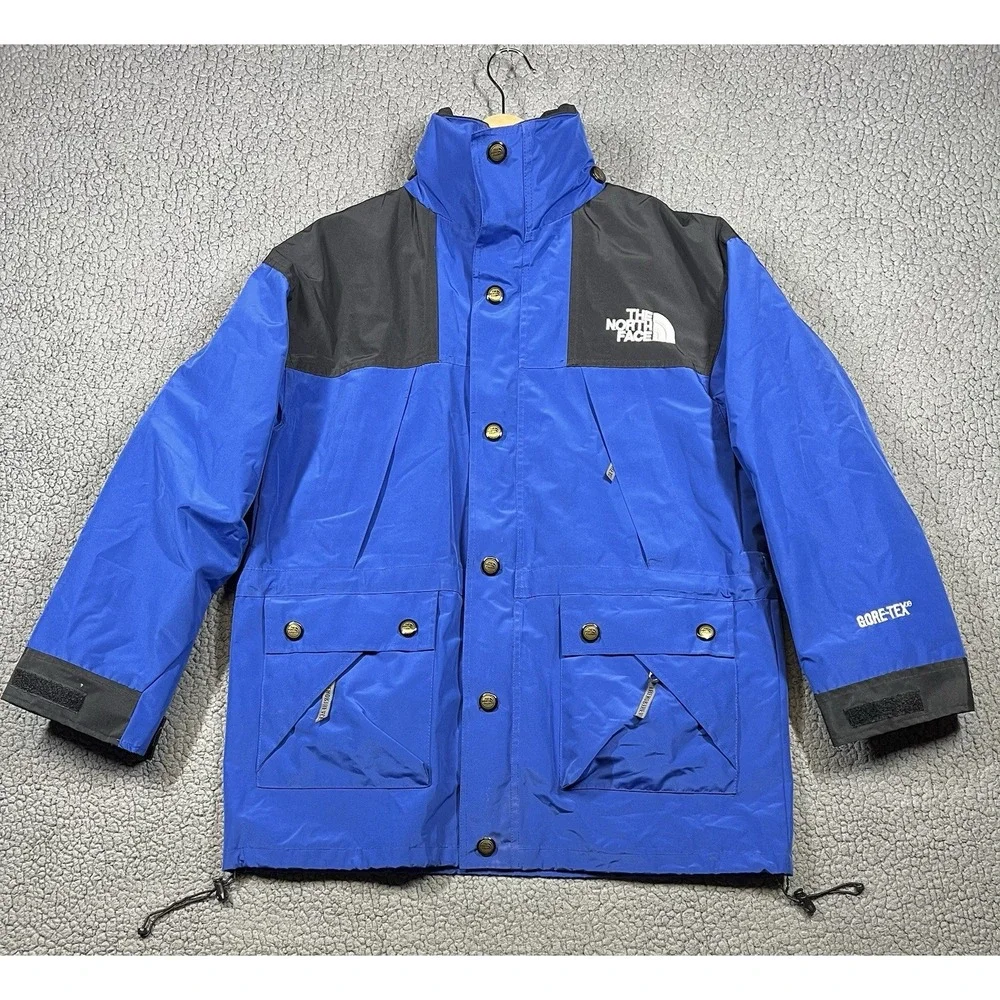 Vintage The North Face Gore-Tex Windstopper 3 In 1 Jacket Ski Fleece Mens S Blue